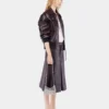 Chaqueta bomber de piel