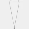 Collar con borlas de cristal