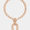 Collar XL Link en oro rosa