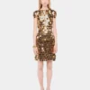 El icónico vestido dorado Sparkle Disc