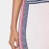 Falda larga de jersey de rizo