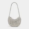Icónico bolso Moon Bag de 1969 en color plateado