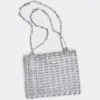 Icónico bolso plateado 1969