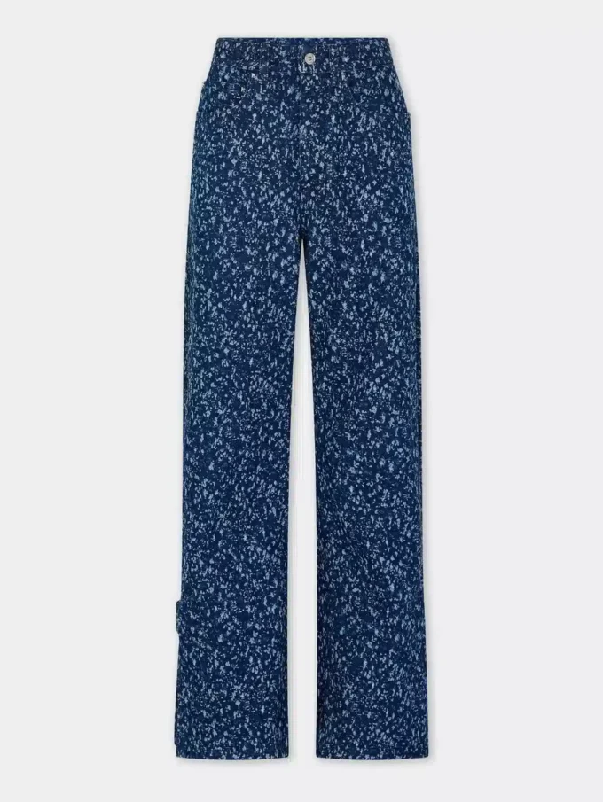 Jeans holgados de pierna recta