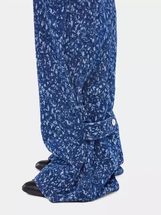 Jeans holgados de pierna recta