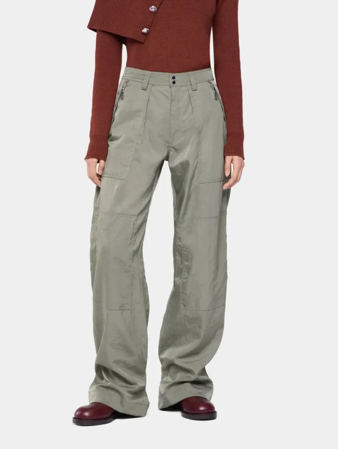 Pantalones cargo de tejido técnico