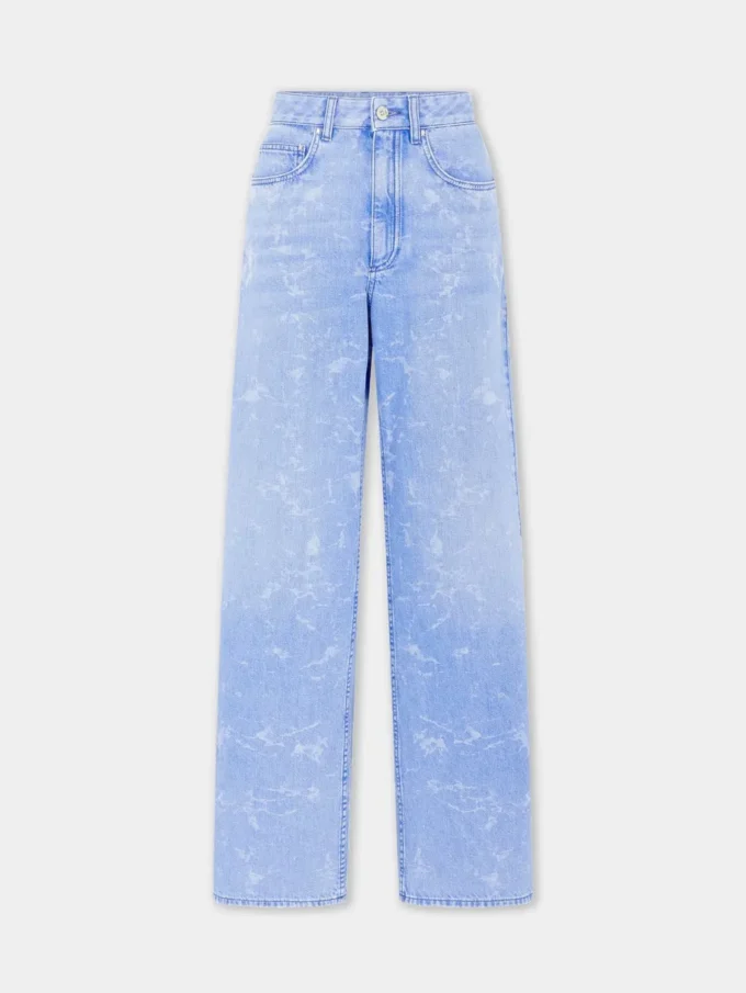 Pantalones de mezclilla holgados