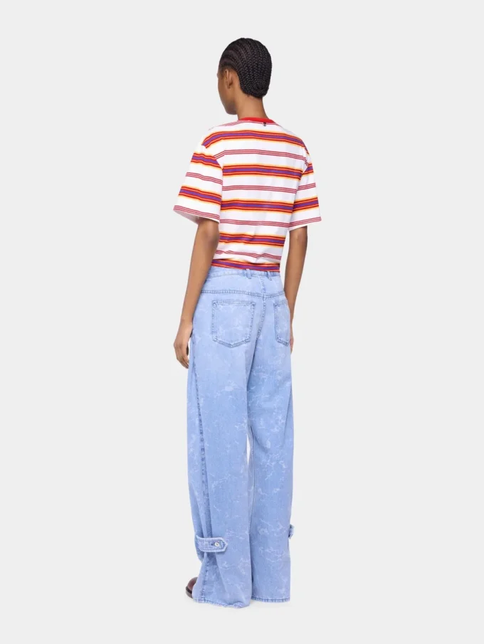 Pantalones de mezclilla holgados