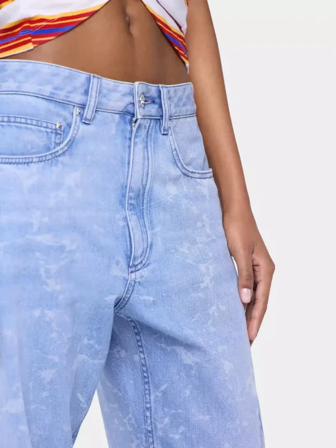 Pantalones de mezclilla holgados