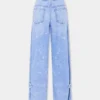 Pantalones de mezclilla holgados