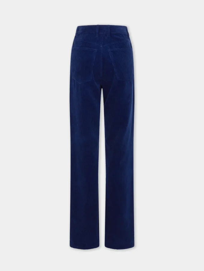 Pantalones holgados de terciopelo con discos 1969