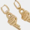 Pendientes con nudo marino
