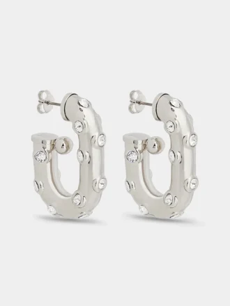 Pendientes XL Link con strass