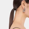 Pendientes XL Link con strass