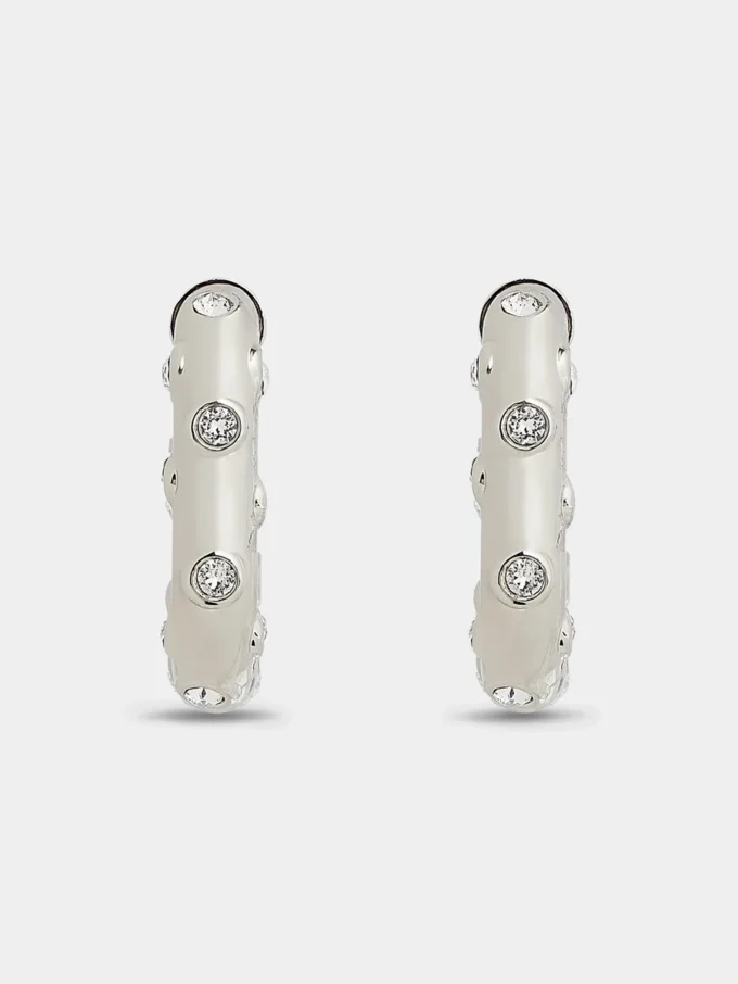 Pendientes XL Link con strass