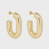Pendientes XL Link dorados