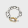 Pulsera XL Link bicolor