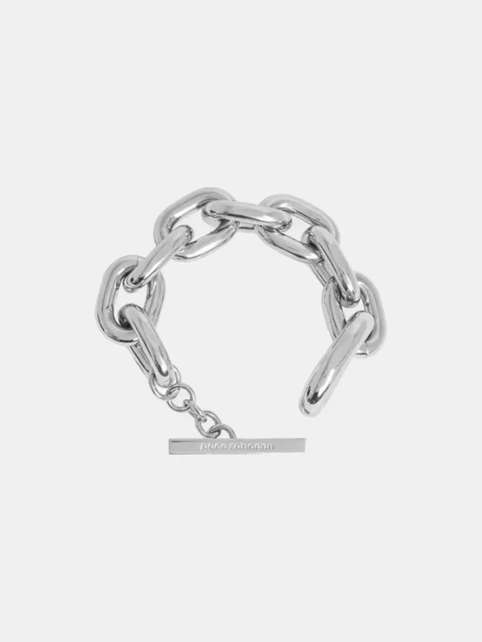 Pulsera XL Link plateada