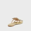 Sandalias planas con pedrería