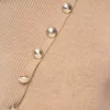 Suéter beige de lana