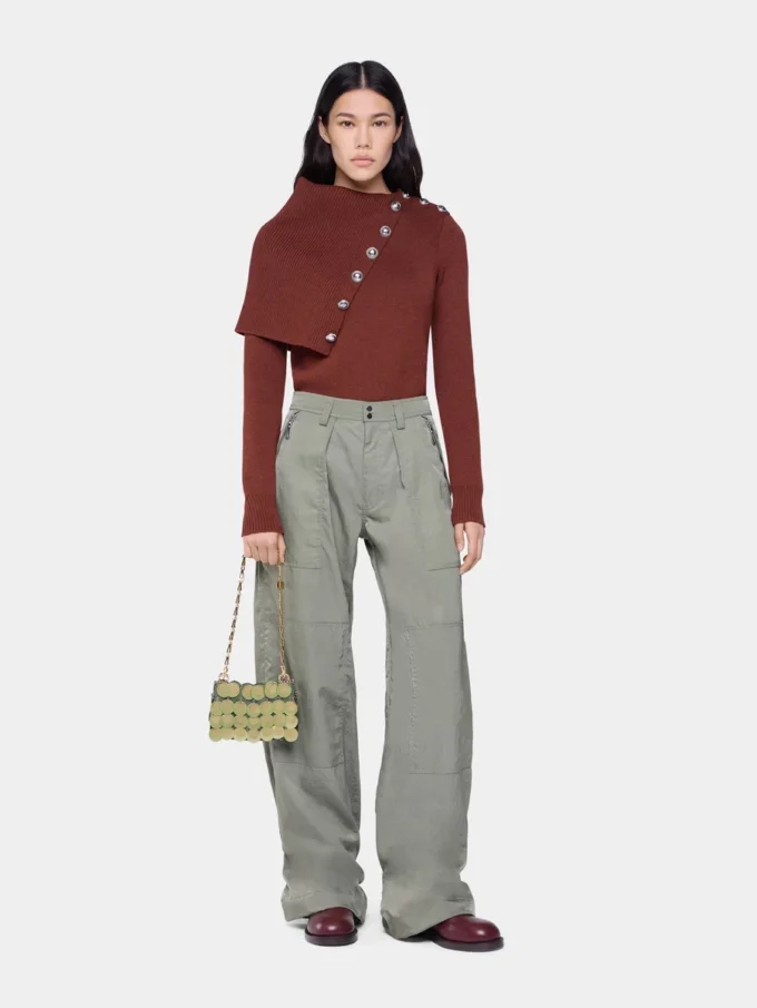 Pantalones cargo de tejido técnico
