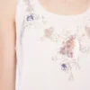 Top de lana bordado