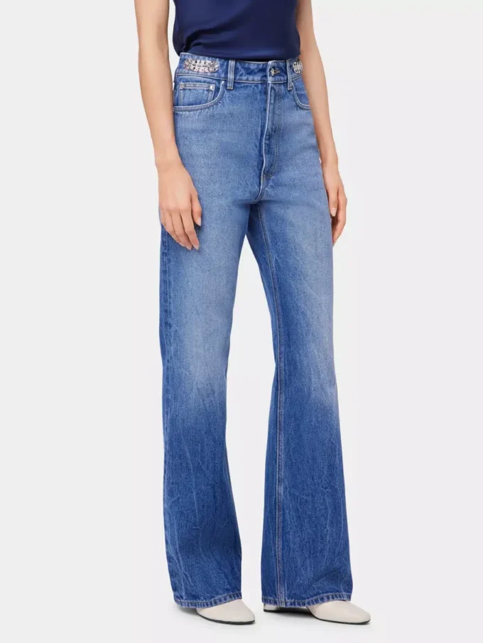 Vaqueros emblemáticos con discos metálicos 1969