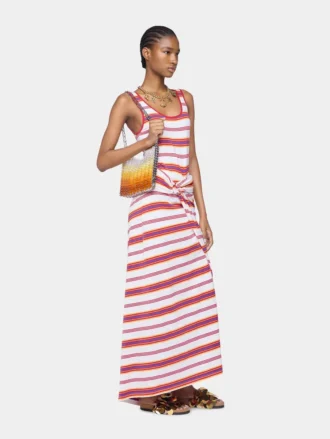 Vestido largo de jersey