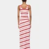 Vestido largo de jersey