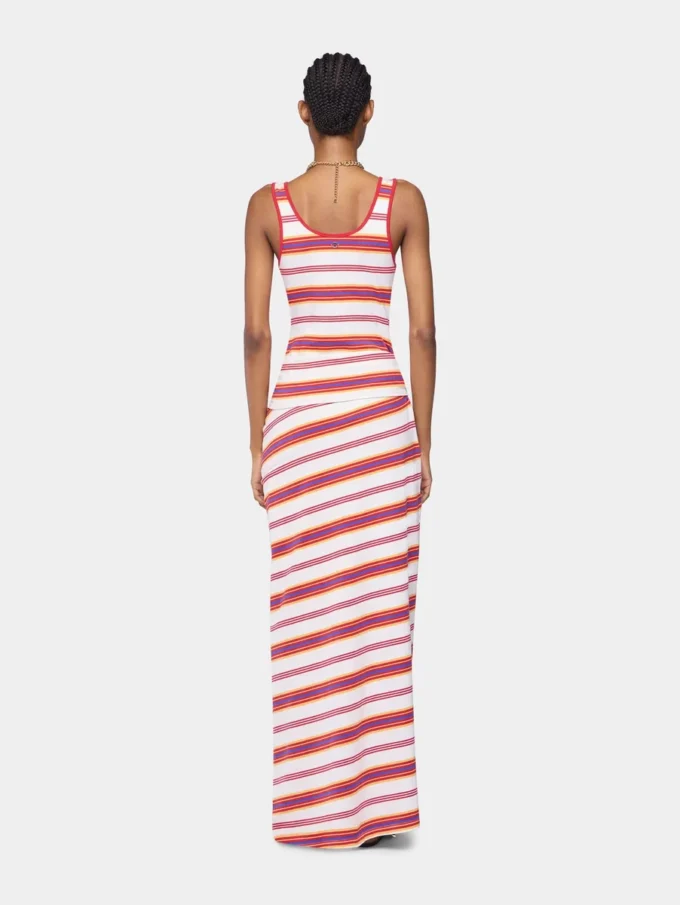 Vestido largo de jersey