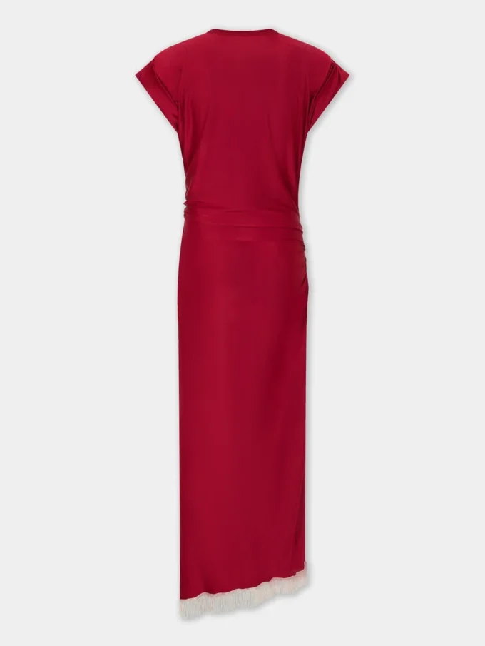 Vestido largo de jersey