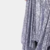 Vestido midi con lentejuelas