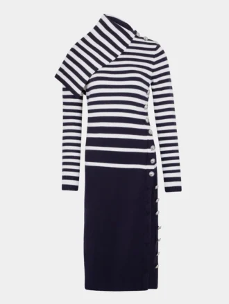 Vestido midi de lana