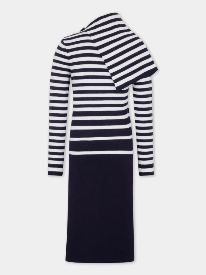 Vestido midi de lana