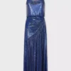 Vestido midi de malla