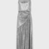 Vestido midi de malla