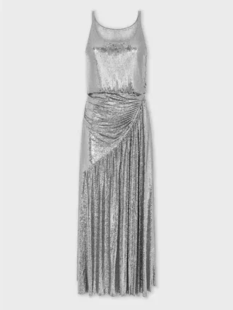 Vestido midi de malla